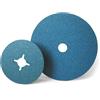 Rosver Disco Fibrato KFZ D.125x22 allo zirconio con foro a Croce - Rosver - Conf.25pz