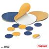 Rosver Disco tela autoadesivo therm D.25 grane(60-120) zirconio - Rosver - Conf.50pz
