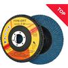Rosver Disco lamellare per metallo/inox con supporto rigido 115x22 10Pz Rosver DLD