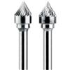 Rosver Fresa Carb.Tungsteno J - forma a punta angolo 60 - Rosver - CONF. 1 pz