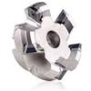 Talicarb Fresa per Spianatura ad inserti 45 Quadro Positivo Diametro (50-63-80-100)mm