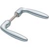 Hoppe Maniglia Verona (Impugnatura) 65-75 F1 alluminio aspetto argento - Hoppe 2817541