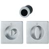 Hoppe Maniglia Verona bottone scanalato/nottolino F41-R cromo satinato - Hoppe 3544513