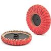 Rosver Mini Lamellari per angoli FQC D.75 gr.40/120 Abrasivo Ceramico - Rosver - 10 pz
