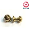 Valli & colombo Pomolo per mobile ottone lucido 18 mm - Valli&Colombo - B128 - GIALLO
