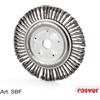 Rosver Spazzola alta densità - Rosver - SBF F.22 Acciaio - Conf.1pz