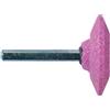 Rosver Molette a doppio smusso vetrificate al corindone D.(20x5-60x10) gambo 6 25 pz