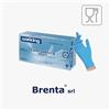 Walking C.100 pz guanti nitroflex plus blu taglial - 10pz