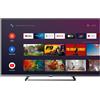 IOPLEE Smart TV 43" 4K UHD QLED Android DVBT2/C/S2 Classe G Grigio IOP43QA11