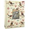 ARPAN, Album per Foto con Design alla Moda, con finestrina in Copertina, Contiene 200 Foto da 13 x 18 cm, Fiori Color Crema., 21.5 x 4 x 28.5 cm