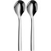 WMF Nuova - Set di 2 cucchiai per cereali, 16,5 cm, cucchiaio per yogurt, cucchiaio per cereali, in acciaio inox Cromargan, cucchiaino da tè, cucchiaino da caffè lucido, lavabile in lavastoviglie