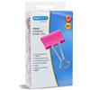 Rapesco 1491 Molle Fermacarte 19 mm, Rosa Acceso, Confezione da 80