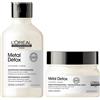 L'Oréal Professionnel L'OREAL KIT SERIE EXPERT METAL DETOX SHAMPOO + MASCHERA