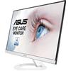 ASUS VZ249HE-W 24 (23.8) Monitor, FHD, 1920 x 1080, IPS, Design Ultra-Slim, HDMI, D-Sub, Flicker Free, Filtro Luce Blu, Certificazione TUV, White