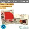 1 pezzo Mascherina FFP2 certificata CE 0370 Marca JIADA colorate ROSSO Monouso in TNT a 5 strati filtrante senza valvola
