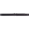ARMANI EXCHANGE Cintura Reversibile Con Piastra A Cerniera Con Logo, Cintura Uomo, Black/Phantom 43120, 28