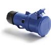 ROSI Presa volante monof IP54 3P 16A 230V BLU - 1009223