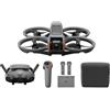 DJI Drone Compatto Ultraleggero DJI Avata 2 Fly More Combo 3 Batterie Goggles 3 e RC Motion 3 - DJAV22
