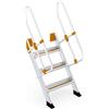 SVELT Scala Fissa 3 Gradini Con Inclinazione 54° Altezza Di Sbarco M 1,25