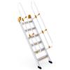 SVELT Scala Fissa 6 Gradini Con Inclinazione 54° Altezza Di Sbarco M 2,00