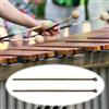 2 bacchette per vibrafono Glockenspiel Mallet per xilofono Woodblock Yoga
