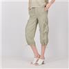Colour Lab Bermuda cargo cropped con coulisse al fondo
