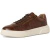 MARCO TOZZI by Guido Maria Kretschmer Sneakers Uomo Basse in Pelle con Zip, Marrone (Cognac), 42 EU