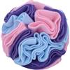 DONGKER Sniffing Ball per Cani,6/8 Giocattolo Palla da Snuffle per Cane Lavabile Giocattoli Puzzle per Animali Addestramento e Giochi Interattivi (7.9, rosa blu viola)