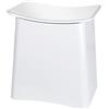 Wenko 22949100 Sgabello Da Doccia Wing, Bianco