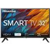 HISENSE LCD TV 32" 32A4K SMART TV VIDAA U6 BLACK