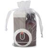 PRESENT-MORE - Set Cortesia 15 Ospiti Zenzero - Fragranza Zenzero e Limone - Contiene: Shampoo Doccia, Sapone e Cuffia - Per Hotel e B&B
