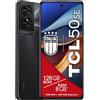TCL 50SE Smartphone 4G Display 6.78" FHD+ 90 Hz, 128GB, 8GB RAM (4GB+4GB RAM Expansion), 50 Mpx Hybrid camera, Android 14, Batteria 5010 mAh fast charging, Dual Sim, Grigio (Grey)
