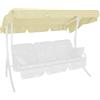 Angerer Tetto del Dondolo 210 x 145 cm qualità Swingtex Avorio