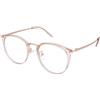CrullÃ© Occhiale anti luce blu Crullé TR1726 C7 | Occhiali per Computer | Prova Online | Plastica | Tondi | Rosa, Trasparente, Oro rosa | Adrialenti