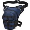 VOBUKE Marsupio Gamba Moto Impermeabile Borsa Cosciale Moto Oxford per Uomo Donna Sportivo Marsupio Tattico Borsello Laterale Bike 4 Tasche per Arrampicata, Trekking, Ciclismo, Pesca