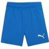 PUMA teamRISE Short Jr, Pantaloncini Unisex - Bambini e Ragazzi, Electric Blue Lemonade/White, 152