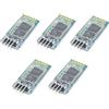 TECNOULAB 5pcs Modulo wireless Bluetooth HC-06 HC06 con base slave