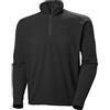 Helly Hansen Daybreaker 1/2 Zip Fleece Giacca, Nero, S Uomo