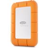 LACIE SSD Esterno LaCie Rugged Mini 1 TB USB-C 3.2 Gen 2x2 20 Gbit/s Arancione/Argento