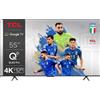 TCL Smart TV 55" QLED 4K UHD Sistema Google TV Classe F Audio Onkyo 55C61B