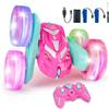 Cocopa Macchina Telecomandata per Bambini con Luce, Giochi Bambini Bambina 3 4 5 6 7 Anni, Regalo Bambino 3 4 5 6 7 8 9 Anni Ragazze Regali Giocattoli Natale Compleanno, Auto Radiocomandata (Rosa)