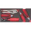 Usag Modulo in spugna bicolore assortito con pinze e tronchesi 5pz - Usag U05190965