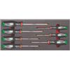 Usag Modulo in spugna bicolore assortito di 7 giraviti Torx - Usag U05190911