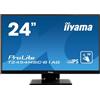 iiyama ProLite T2454MSC-B1AG Monitor PC 60.5 cm (23.8") 1920 x 1080 Pixel Full HD LED Touch screen Multi utente Nero