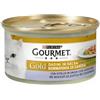 GOURMET Gold Gatto Dadini in Salsa con Verdure, con Vitello in Salsa con Verdure 85 gr