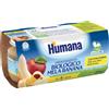 HUMANA ITALIA SpA OMO HUMANA Mela-Banana 2x100g