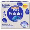 FATER SpA Lines Petalo Blu Assorbente Notte 9 Pezzi