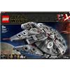 LEGO Star Wars 75257 Millennium Falcon, Modellino da Costruire con 7 Personaggi, Collezione: L'Ascesa di Skywalker