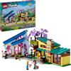 LEGO Friends 42620 Le Case di Olly e Paisley con 2 Casa sull'Albero 5 Mini Bambo