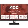 Aoc Monitor PC 23.8 Pollici Full HD 16:9 75 Hz HDMI VGA - 24E3UM/BK